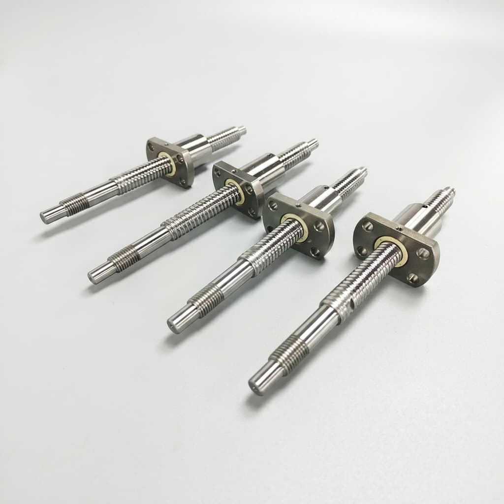 Ultra-Micro & Miniature RV Roller Screw Front View